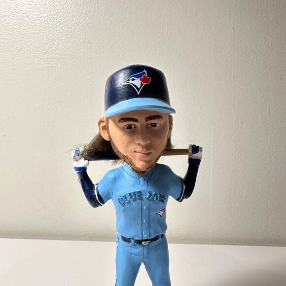 Preowned BO BICHETTE "BO FLOW" TORONTO BLUE JAYS BOBBLEHEAD - Picture 9 of 16